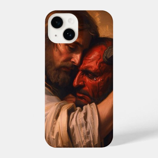 Christ Loving Lucifer III iPhone Hoesje (Achterkant)