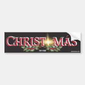 Christ Mas Bumpersticker (Voorkant)