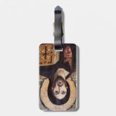 Christ Pantocrator Icon Bagagelabel (Achterkant verticaal)