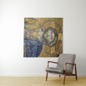 Christ Pantocrator Mosiac Iconic Religious Roman A Wandkleed (In Situ (horizontaal))