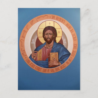 Christ Pantocrator Prayer Kaart