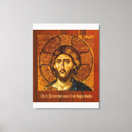 Christ Pantocrator - Uitgerekte canvas Print
