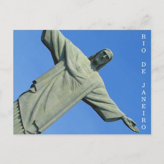 christ redeemer brazilië briefkaart (Voorkant)