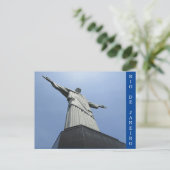 christ rio brazilië briefkaart (Staand voorkant)