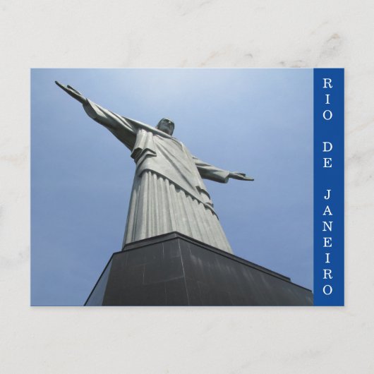 christ rio brazilië briefkaart (Voorkant)