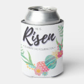 Christ_risen moderne stijl verpakt blikjeskoeler (Blikje Voorkant)