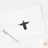 Christ Ronde Sticker (Envelop)