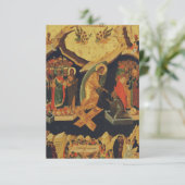 Christ’s Descent into Hades Holy Card Bedankkaart (Staand voorkant)
