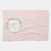 Christ the Lord is Risen | Spring Flowers Theedoek (Horizontaal)