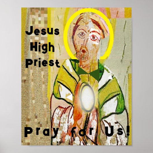 Christ the Priest Poster (Voorkant)