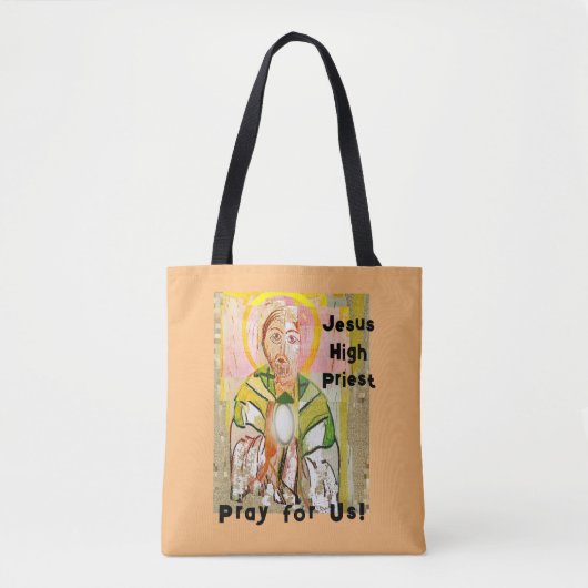 Christ the Priest Poster Tote Bag (Voorkant)