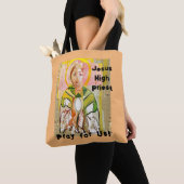 Christ the Priest Poster Tote Bag (Dichtbij)