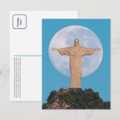 Christ the Redeemer Briefkaart (Voorkant / Achterkant)