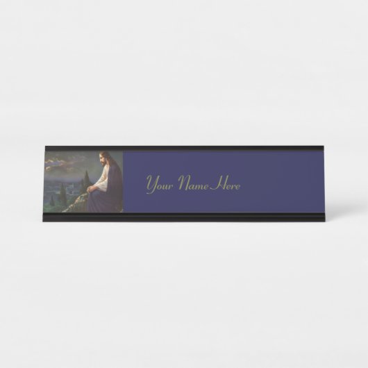 Christ The Redeemer Bureau Naambordje (Voorkant)