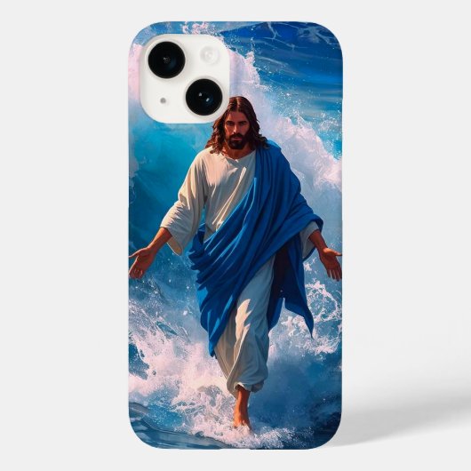 Christ Walks on Water iPhone case (Achterkant)