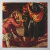 Christ Washing the Feet of the Disciples Poster (Voorkant)