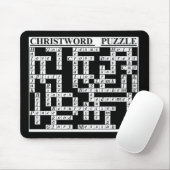 CHRIST-Word Puzzle Muismat (Met muis)