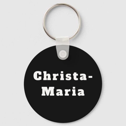 Christa-Maria Sleutelhanger (Voorkant)