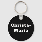 Christa-Maria Sleutelhanger (Achterkant)