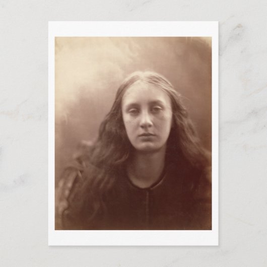 Christabel, portret van May Prinsep, c.1867 (sepia Briefkaart (Voorkant)