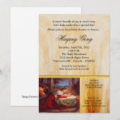 Christain Baby shower Invitation 2 Kaart (Voorkant / Achterkant)