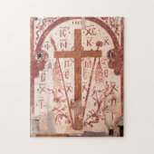 Christain Cross Artwork Legpuzzel (Verticaal)