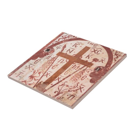 Christain Cross Artwork Tegeltje (Zijkant)