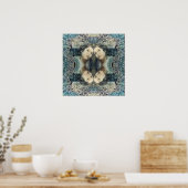 Christan 4 Squared Poster (Keuken)