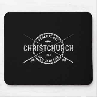 Christchurch Antieke Gekruiste Vissenstokken  Muismat