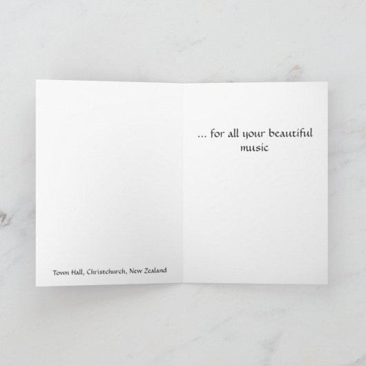 ChristChurch bedankt je kaartje (Binnen)