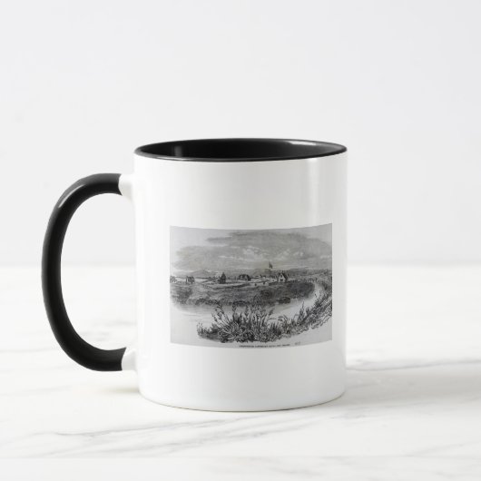 ChristChurch, Canterbury Colony, Nieuw-Zeeland Mok (Links)