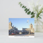 Christchurch Cathedral, Dublin Ierland Feestdagenkaart (Staand voorkant)