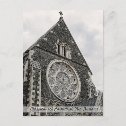 Christchurch Cathedral, Nieuw-Zeeland Briefkaart (Voorkant)