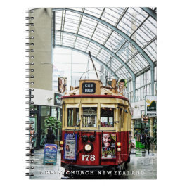 Christchurch City Tour Tram no.178 Nieuw-Zeeland Notitieboek