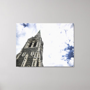 ChristChurch Kathedraal, Nieuw-Zeeland, Canvas Afdruk