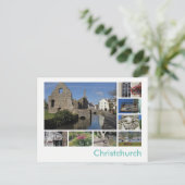 Christchurch multi-afbeelding briefkaart (Staand voorkant)
