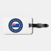 ChristChurch Nieuw-Zeeland Bagagelabel (Achterkant horizontaal)