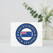 ChristChurch Nieuw-Zeeland Briefkaart (Staand voorkant)