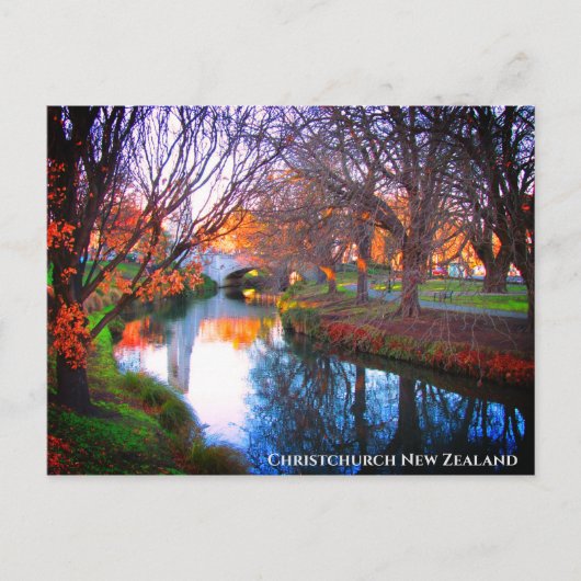ChristChurch Nieuw-Zeeland Briefkaart (Voorkant)