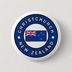 ChristChurch Nieuw-Zeeland Ronde Button 5,7 Cm
