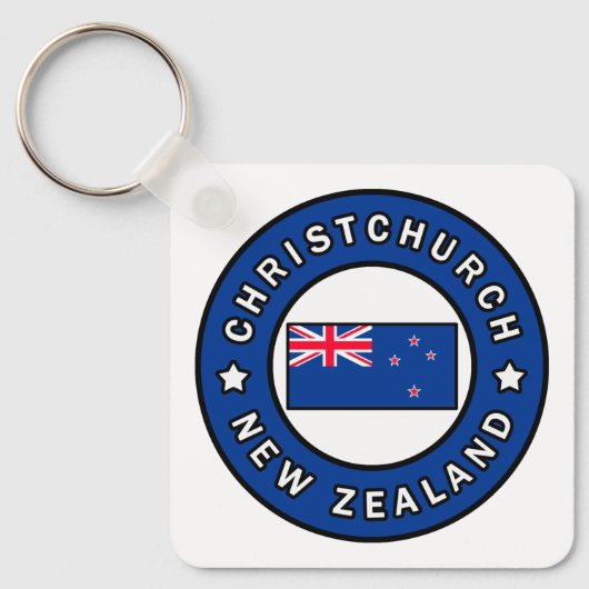 ChristChurch Nieuw-Zeeland Sleutelhanger (Voorkant)