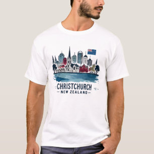 ChristChurch Nieuw-Zeeland T-shirt