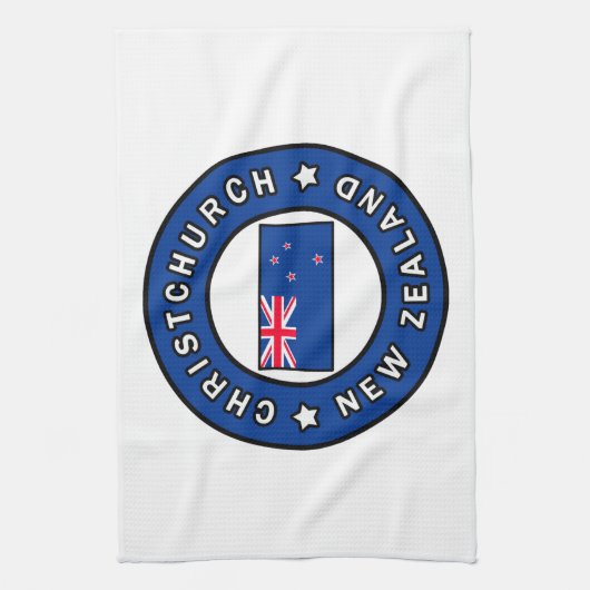 ChristChurch Nieuw-Zeeland Theedoek (Verticaal)