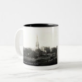 Christchurch, NZ, Souvenir Mok (Voorkant links)