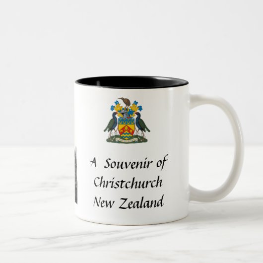 Christchurch, NZ, Souvenir Mok (Rechts)