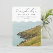 Christchurch Save the Date Nieuw-Zeelandse Trouwda Kaart (Staand voorkant)