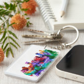 ChristChurch Skyline Sleutelhanger (Voorkant Rechts)