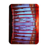 Christchurch Town Hall orgel Magneet (Verticaal)