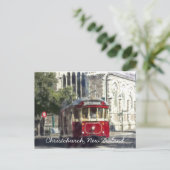 ChristChurch Tram Briefkaart (Staand voorkant)