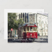 ChristChurch Tram Briefkaart (Voorkant / Achterkant)